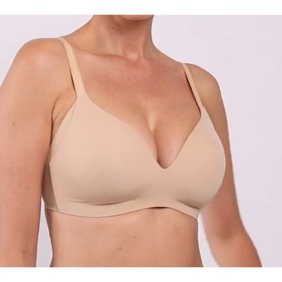 Knix WingWoman Nude / Sand Contour Bra Size 3 fits 36B, 36C, 38B NWT - Picture 1 of 13
